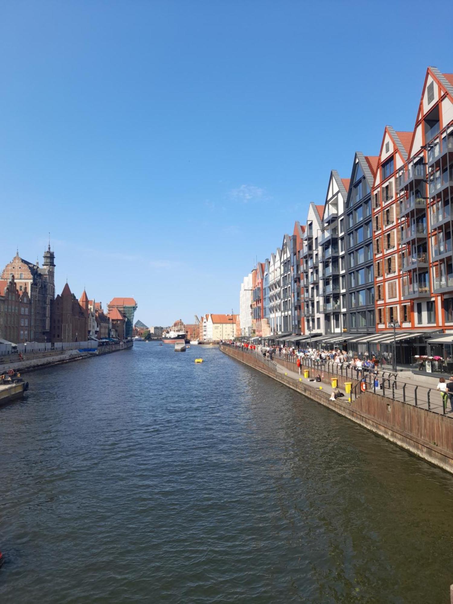 Apartment With An Amazing View Gdańsk Exteriör bild
