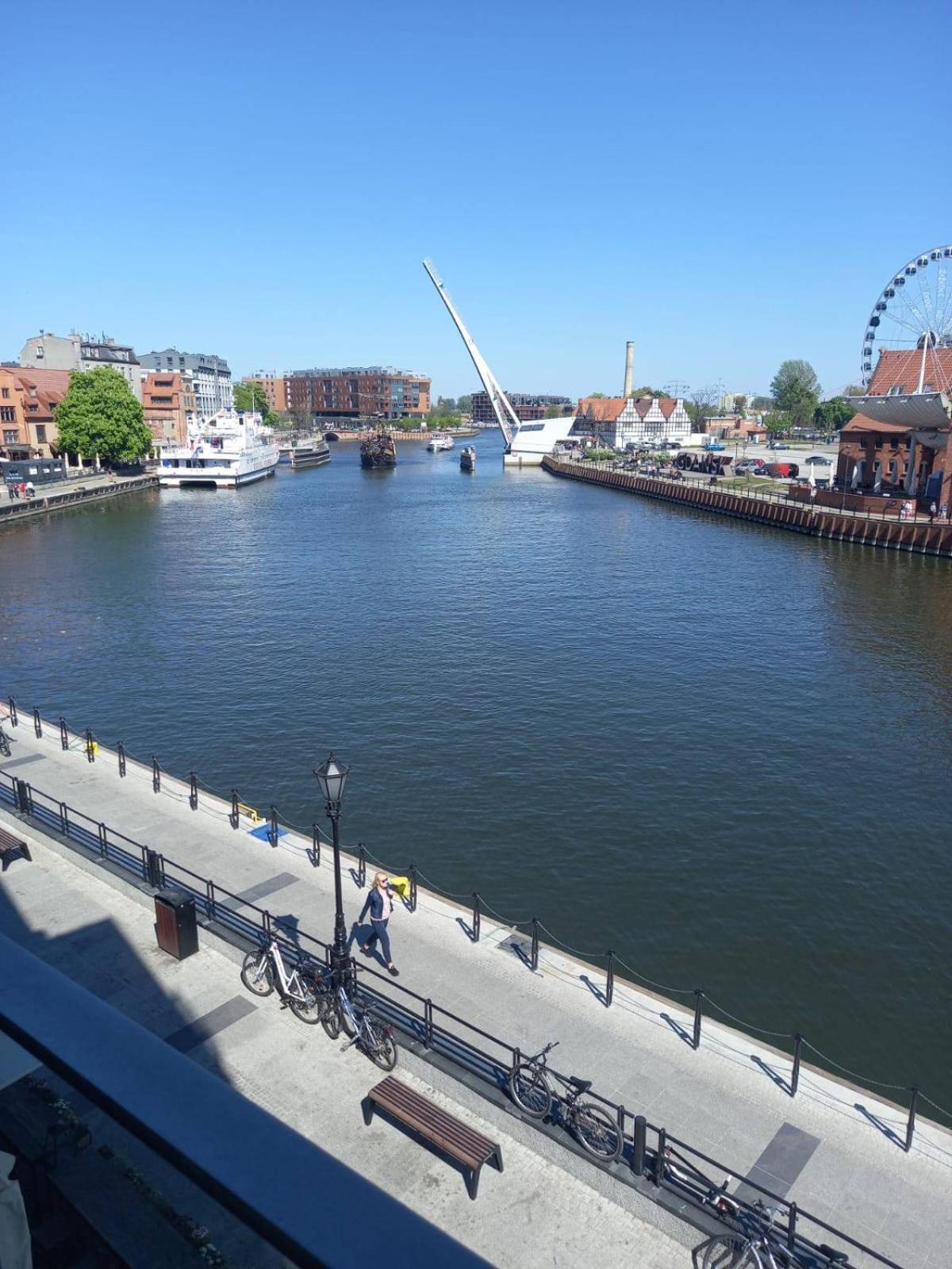 Apartment With An Amazing View Gdańsk Exteriör bild